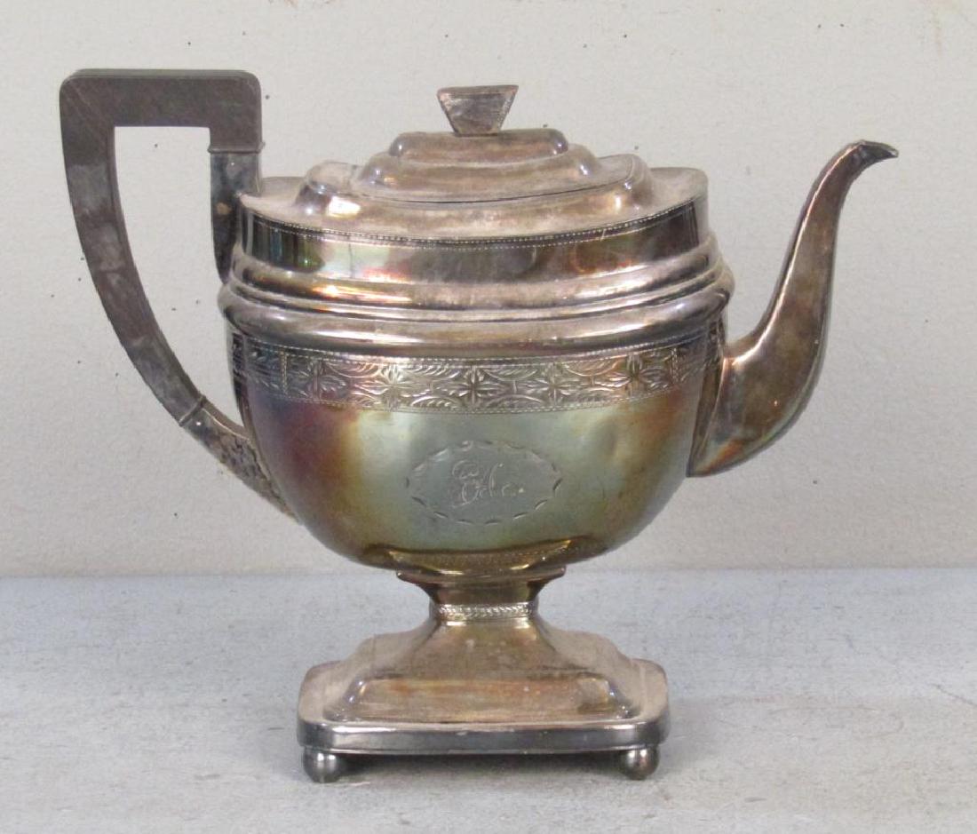 I. Brown & Co. Silver Plated Teapot (1 of 4)