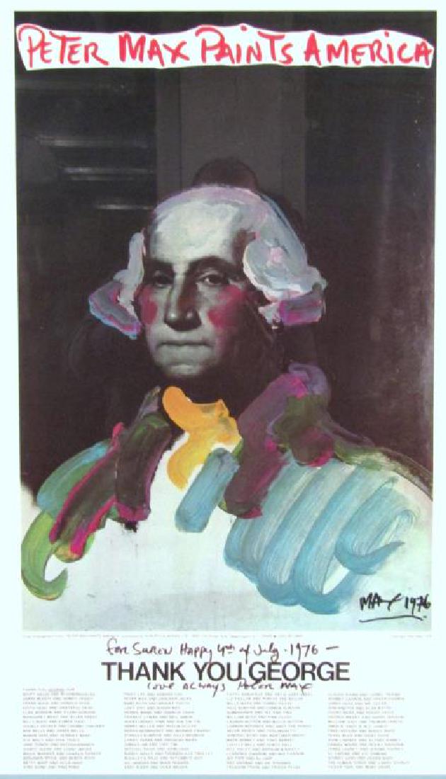 Peter Max Autographed Poster (1 of 8)