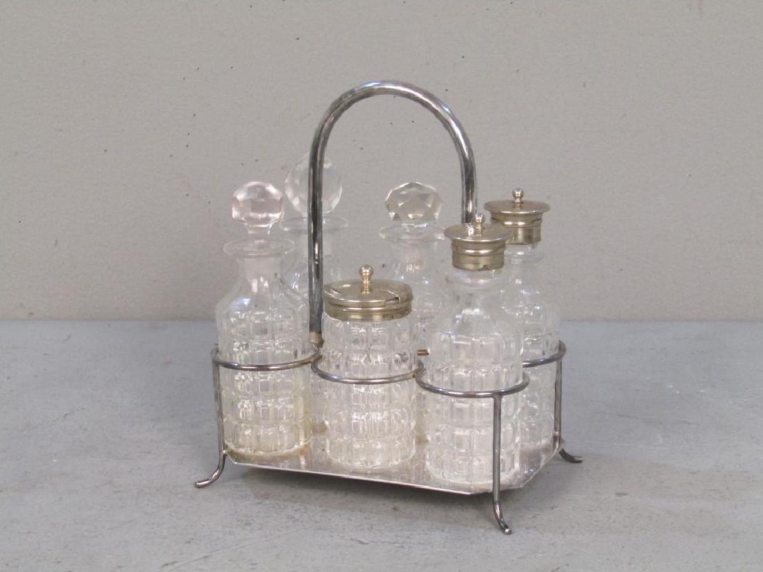 Silver Plated Sheffield Cruet Set (1 of 5)