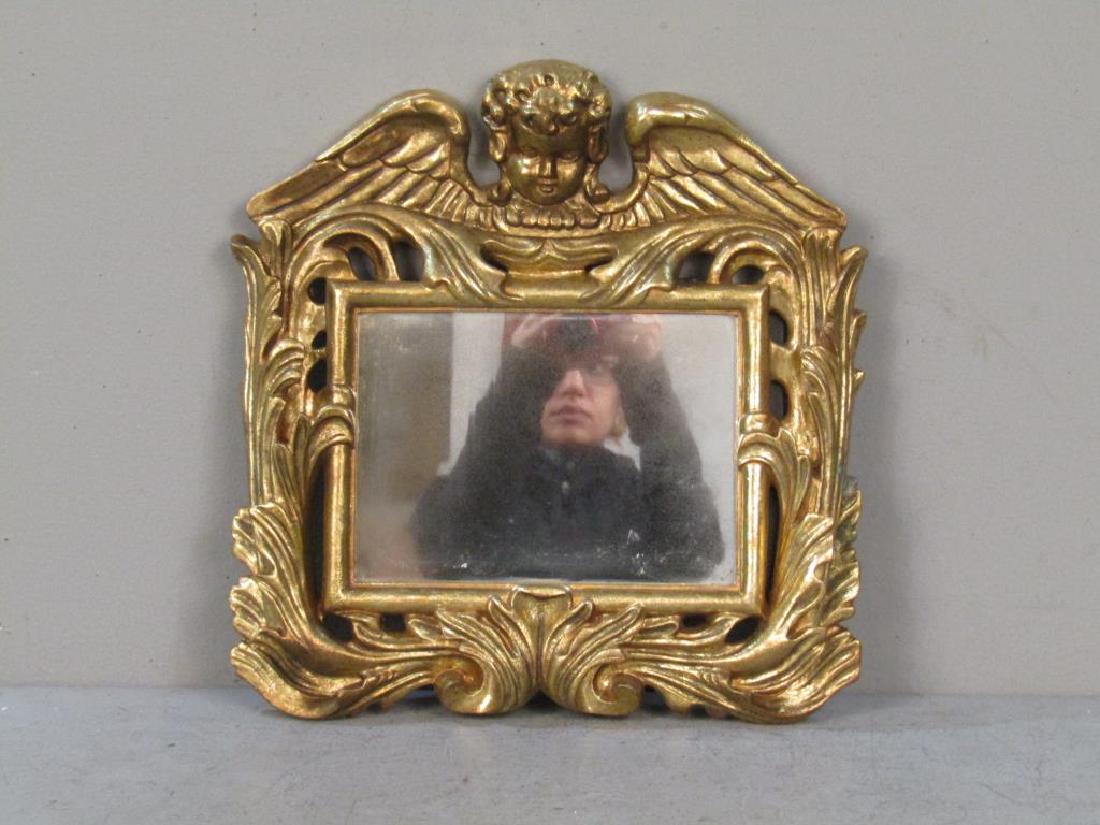 Small Gilt Composition Mirror (1 of 4)