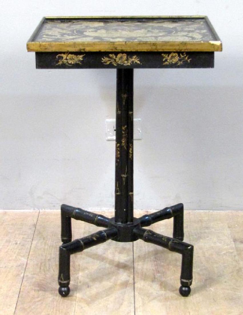 Regency Style Japanned Stand (1 of 5)
