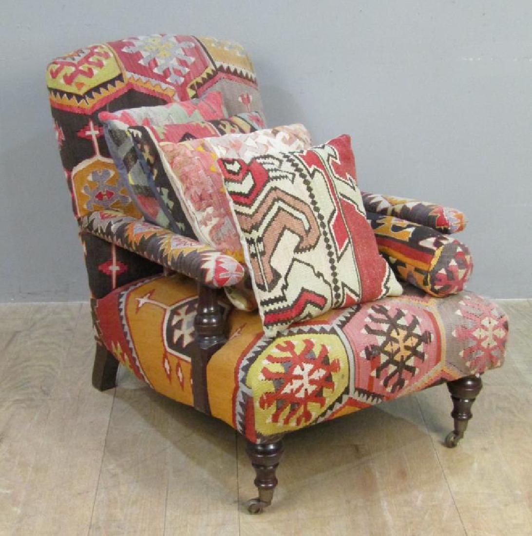 George Smith Style Kilim Lounge Chair (1 of 5)