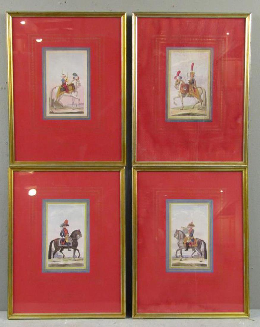 4 Framed English Horse Pictures (1 of 5)