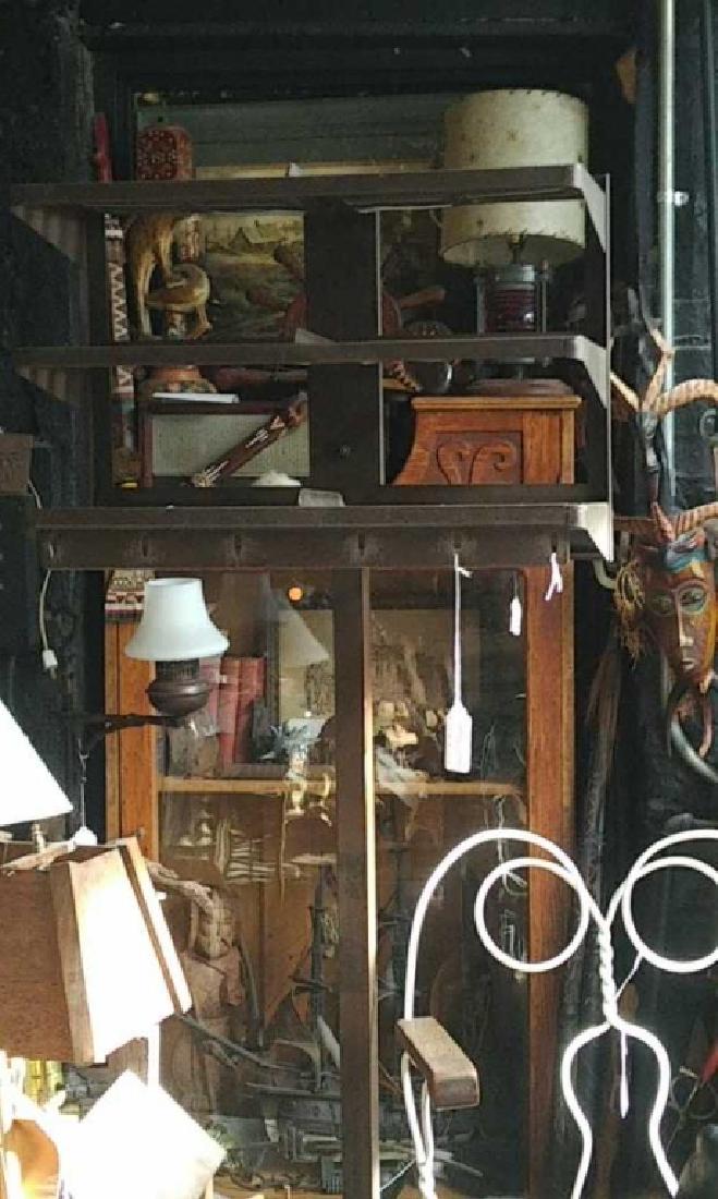 Industrial Style Office Coat Rack. 76"h: Retro or Vintage. 76" high