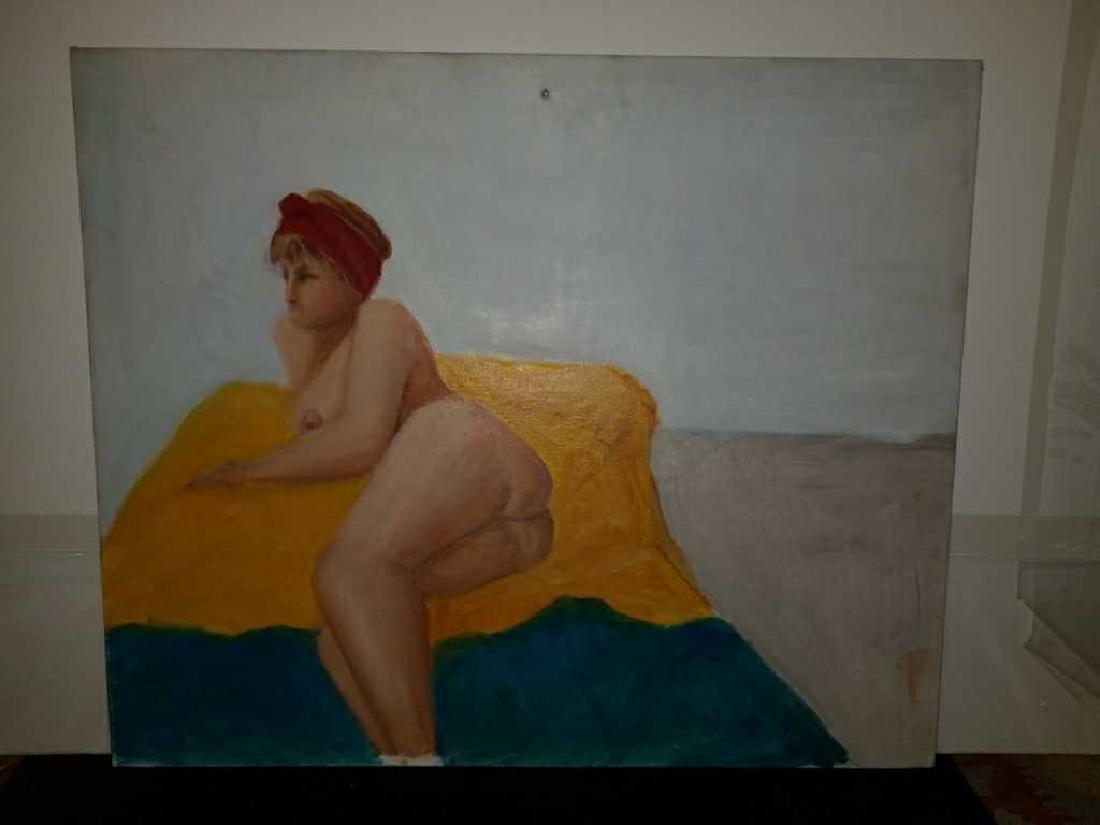 Oil - Reclining Nude: 24 X 20