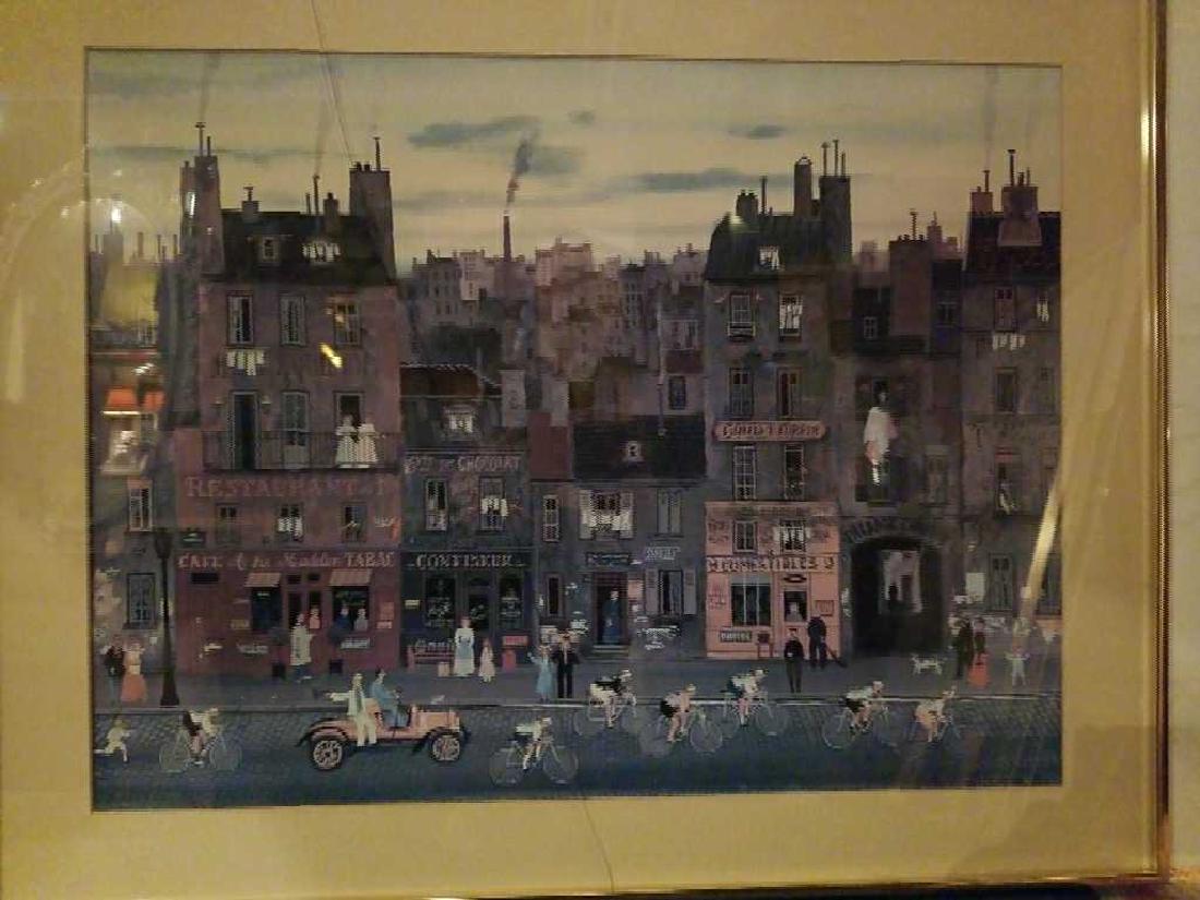 Michel Delacroix. Paris. 30" × 24": Color poster