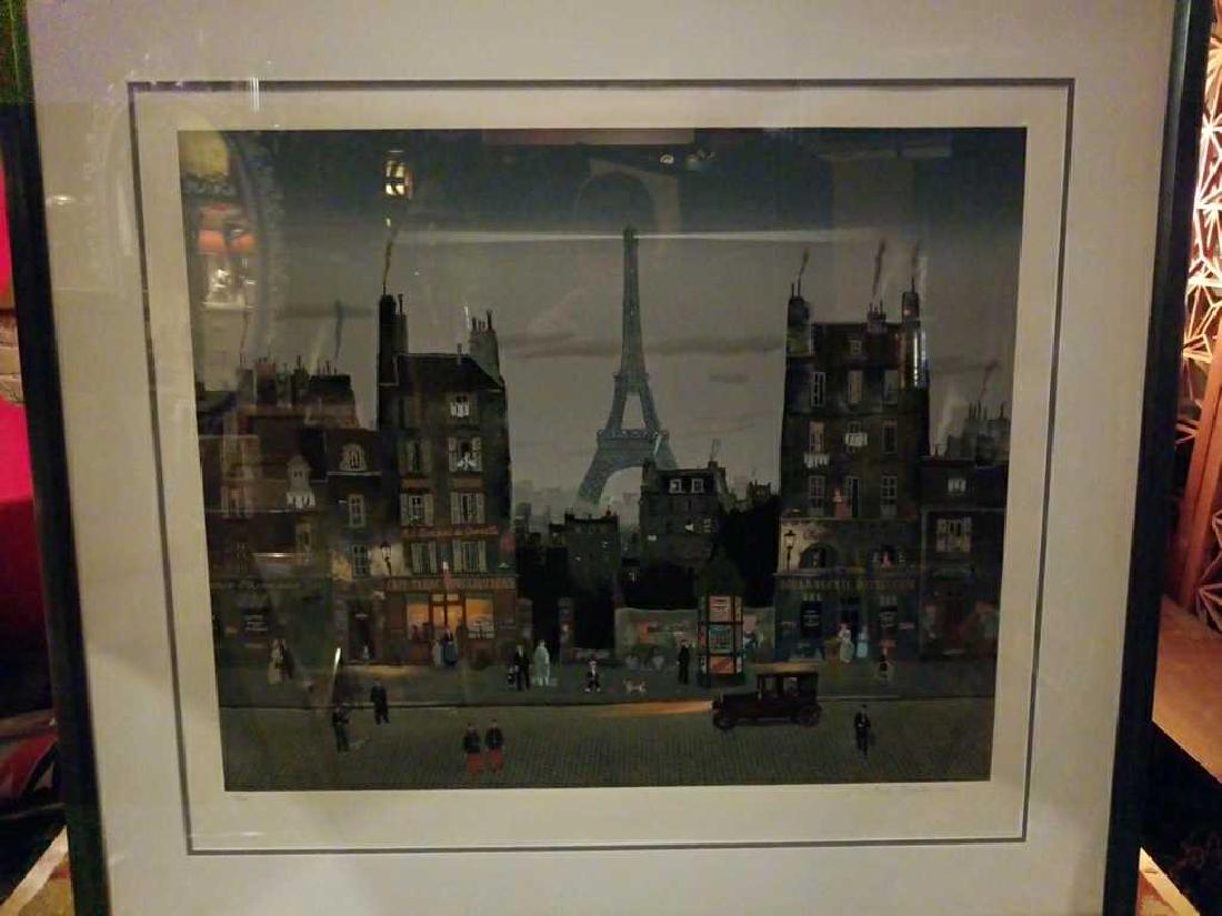 Michel Delacroix. 191/200. Original Print. 40" ×: 37"