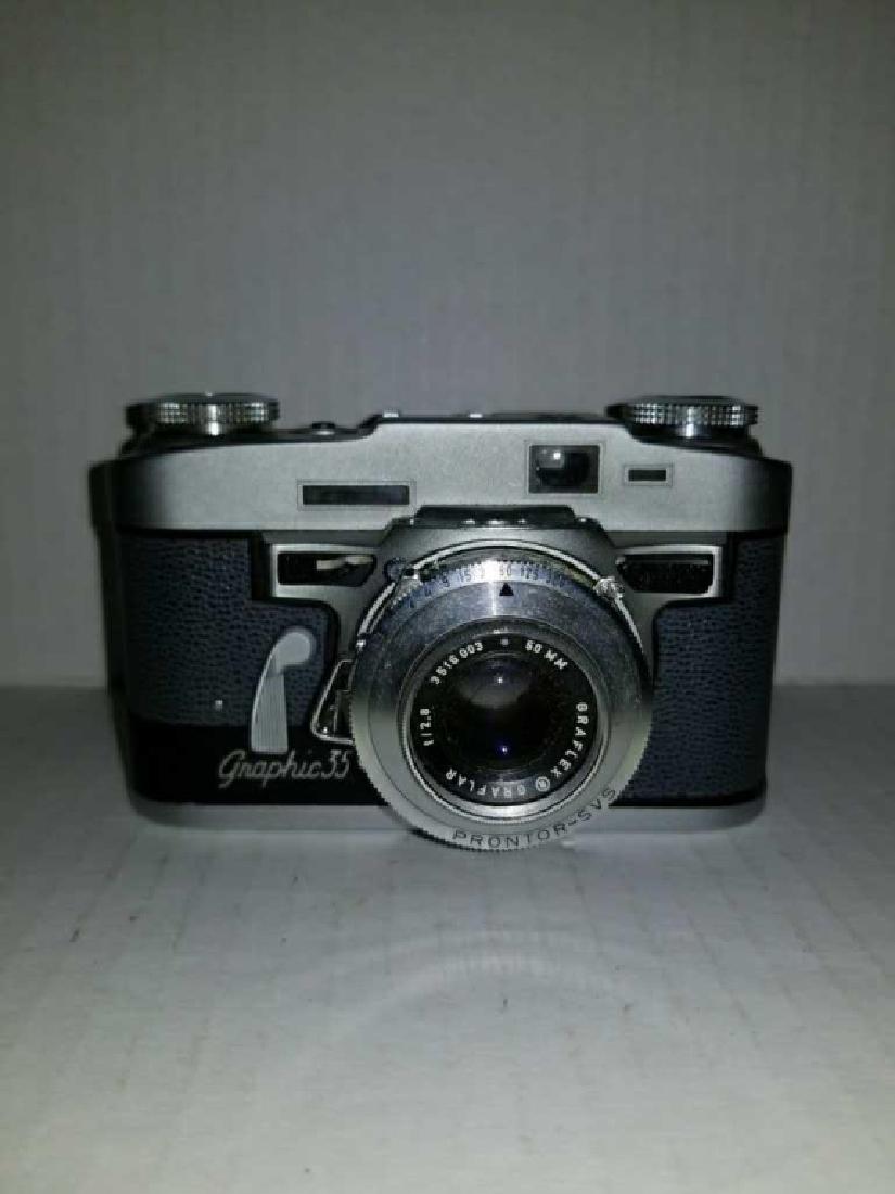 Graflex Graphic 35 Camera: camera