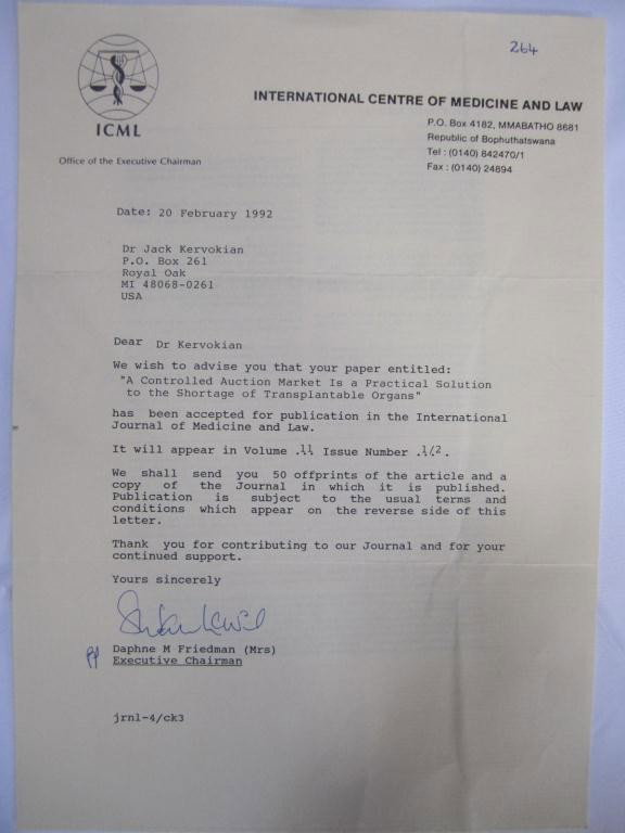 Series of Correspondence with Daphne Friedman ICML - 3