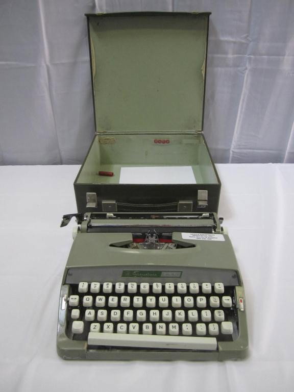 Jack Kevorkian's Signature Brand Typewriter: Historical letters and documents and correspondence were done on this particular typewriter including many letters in this auction. Later on he did use a computer to compose letters however, this was 