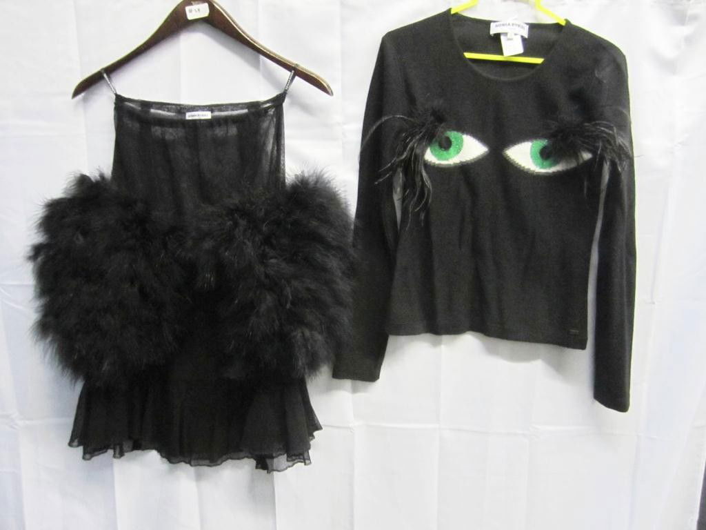 2 Sonia Rykiel Whimsical Tops: Whimsical and attention grabbing.