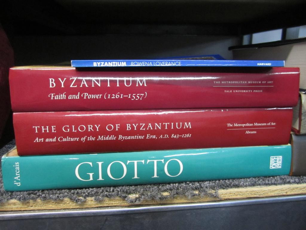 6 Art Books - Byzantine etc.