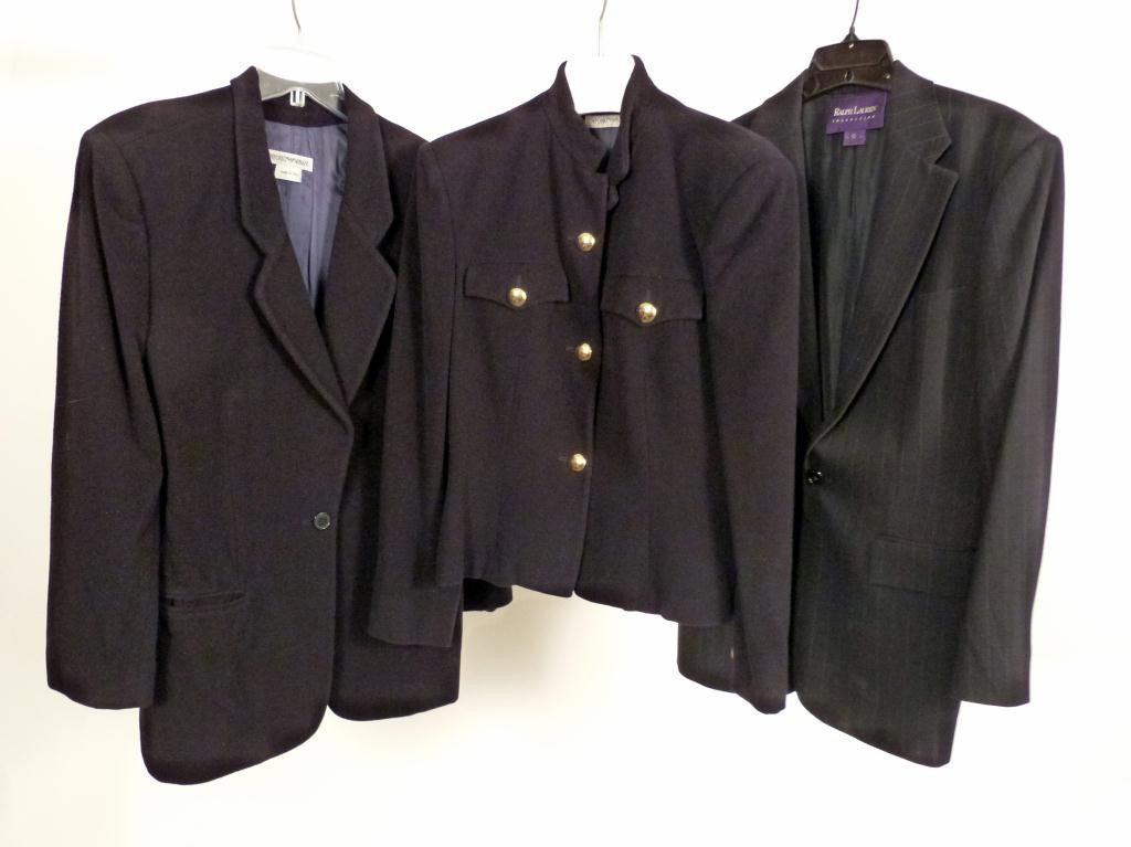 Three Jackets incl. Armani & Ralph Lauren: Three Jackets incl. Armani & Ralph Lauren