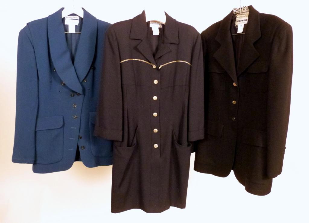 Karl Lagerfeld, Three Jackets: Karl Lagerfeld, Three Jackets