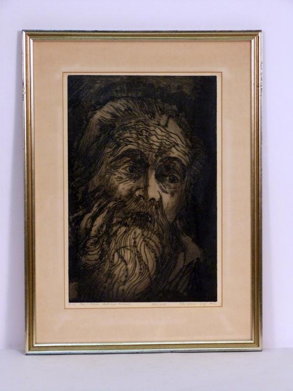 Lithograph Artists Proof - Thou, O Solomon Shalt: Have Thousand. Signed lower right Peter Lepau.. Willy (?) - 18 X 12 (25 X 19 framed)