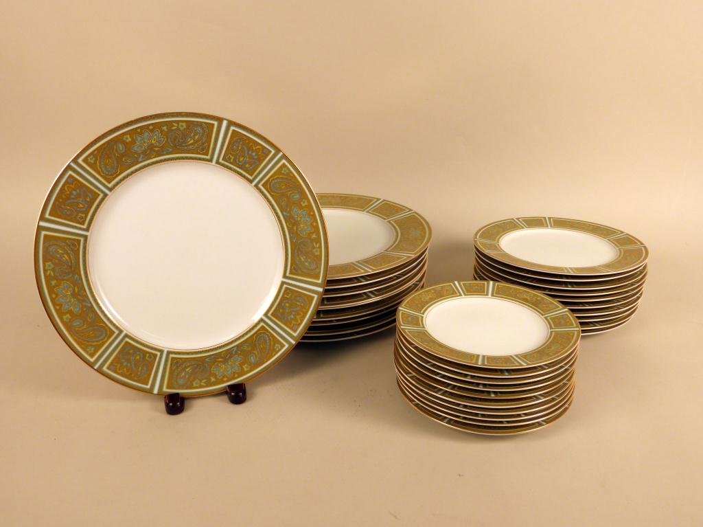 Sango "Villa Medici" Dinnerware: Includes 10 Dinner Plates, 10 Dessert Plates and 10 Bread/Butter Plates.