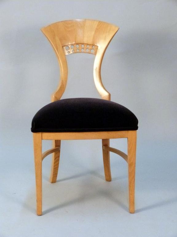 Biedermeier Style Side Chair: 21W x 23"D x 36 1/2"H"