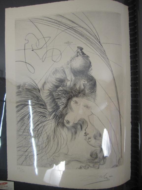 Salvador Dali (Spain 1904-1989) -Venus Lithograph: Venus aux Fourrures" - Set of 15 Lithographs and folio cover on Japon paper (one rough side). Each pencil signed lower right over embossed signature, and Each numbered 21/50. With certificate of authe