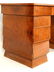 Art Deco Style Burled Wood Desk - 4