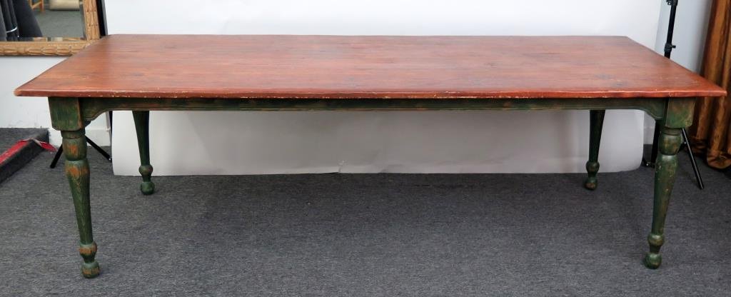 French Country Style Tavern Dining Table (1 of 3)