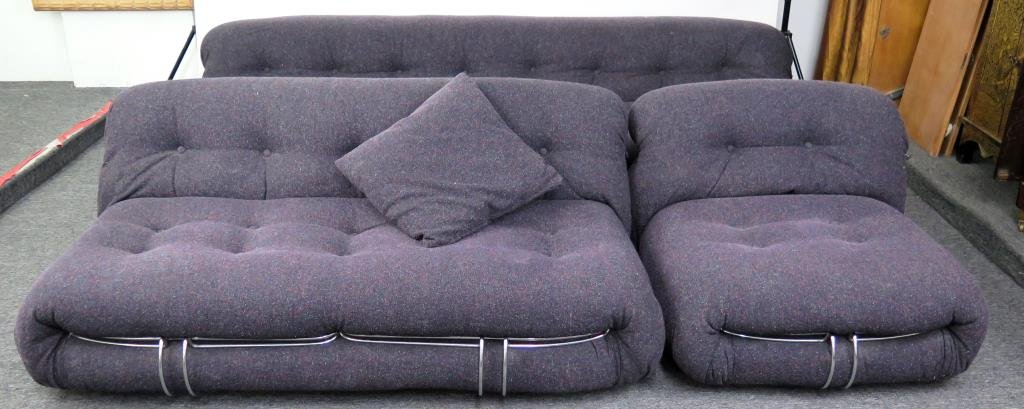 Tobia Scarpa Soriana Sectional / 3 Part Sofa (1 of 7)