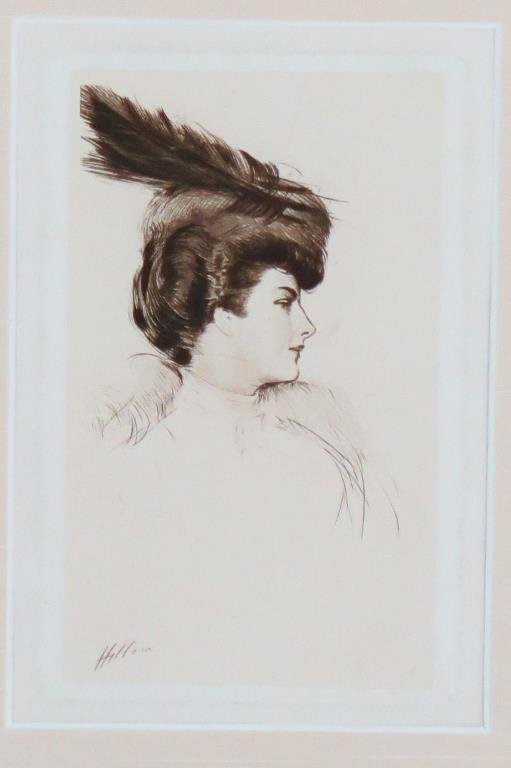 Paul Cesar Helleu - Etching (1 of 3)