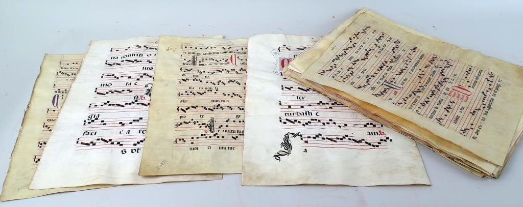 Assorted Choir Book Pages (1 of 3)