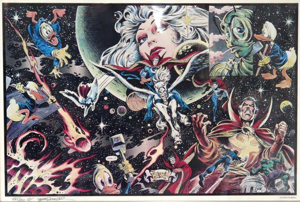 Frank Brunner - Signed Offset Lithograph (1 of 4)