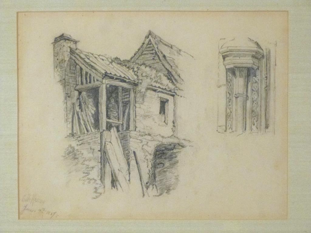 Childe Hassam (1859-1935) - Pencil on Paper (1 of 9)