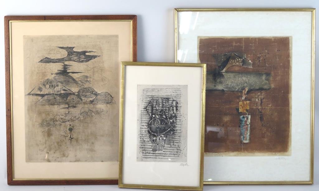 Johnny Friedlaender (American, 1912-1992) - Lithos (1 of 4)