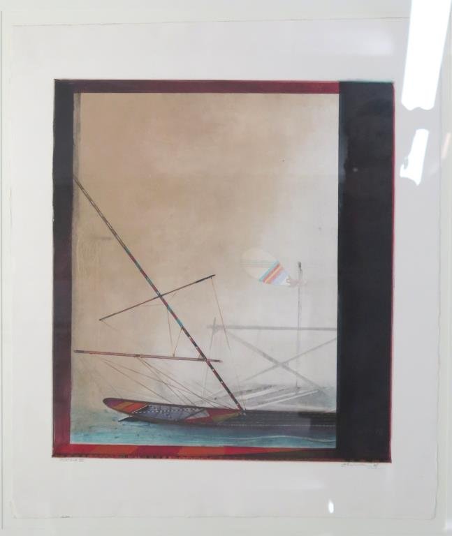 Signed Illegibly - Aquatint (1 of 4)