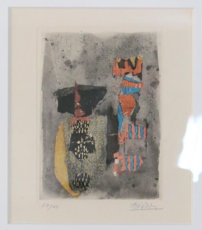 Johnny Friedlaender (American, 1912-1992)- Litho (1 of 4)