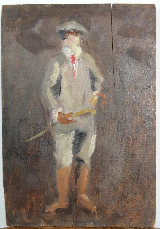 Unsigned - Oil on Panel (1 of 3)