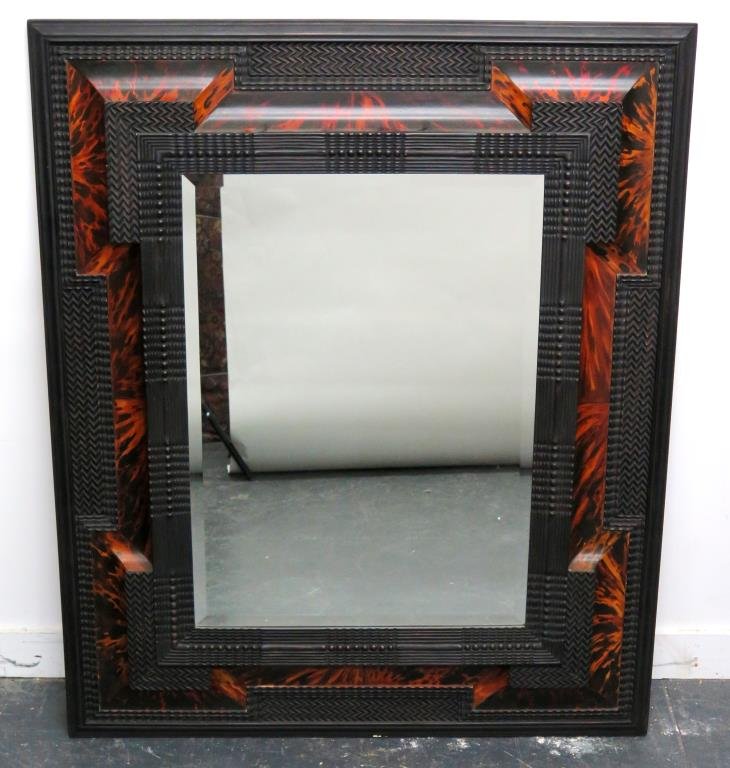 Victorian Style Decorated Mirror (1 of 2)