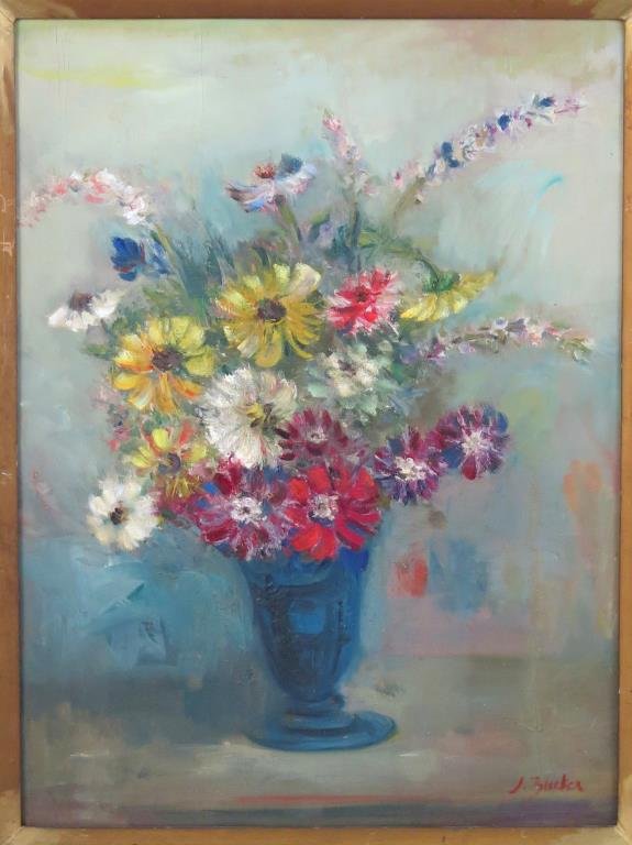 Jacques Zucker (Polish/American, 1900 - 1981) Oil (1 of 4)