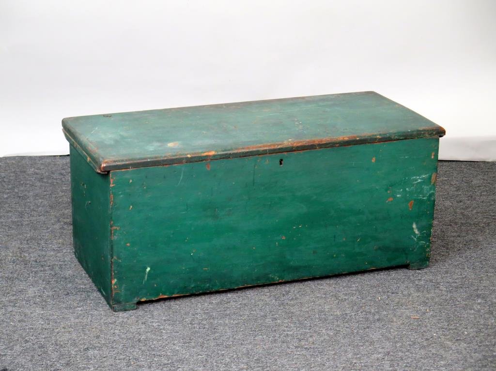 Antique American Painted Blanket Chest (1 of 5)