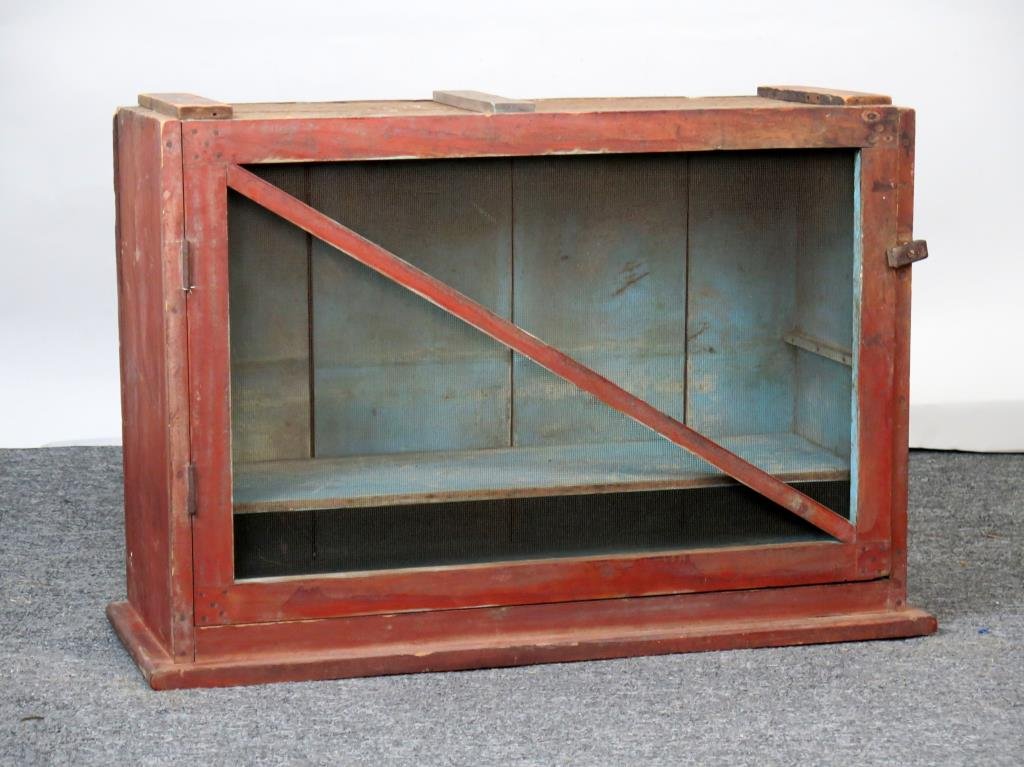 Antique American Table Top Pie Safe (1 of 5)