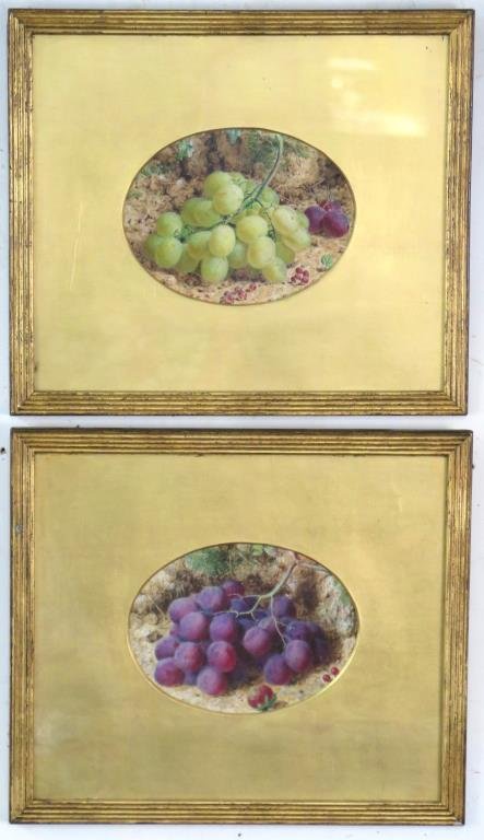 William B. Hough (British 1819-1897) 2 Watercolors (1 of 6)