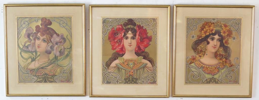 Mary Golay (British, 1869-1944)- 3 Lithographs (1 of 7)