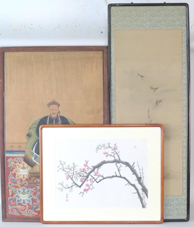 3 Asian Paintings (1 of 5)