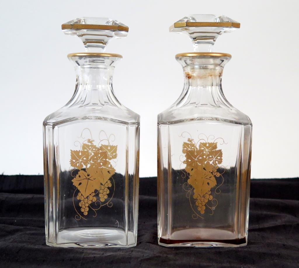 Pair of Baccarat Crystal Decanters (1 of 4)