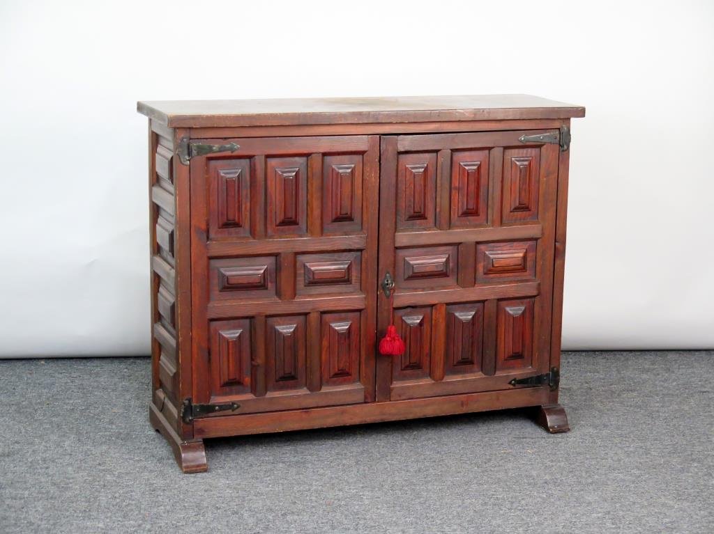 Spanish Colonial Style Cabinet (1 of 4)