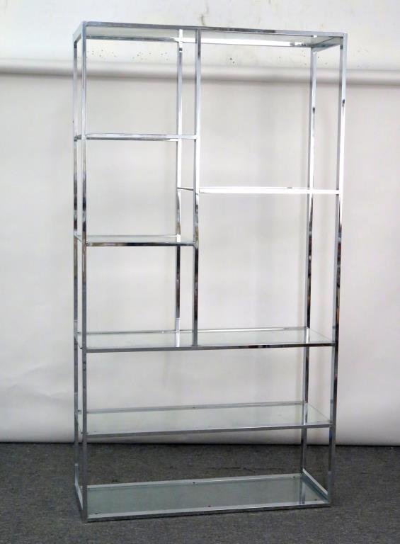 Mid-Century Chrome Etagere (1 of 4)