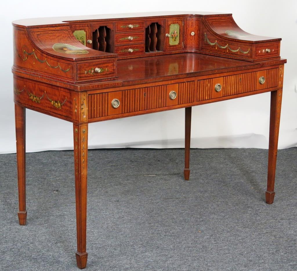 Carlton House Style Adam Manner Desk (1 of 5)