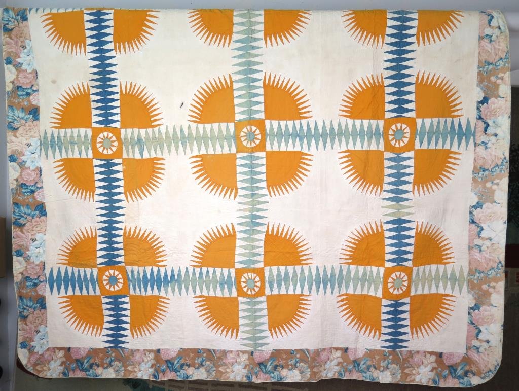 Vintage American Patchwork Quilt (1 of 3)