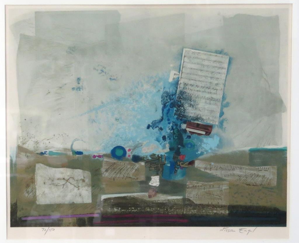 Nissan Engel (Israeli/French, b. 1931)- Lithograph (1 of 4)