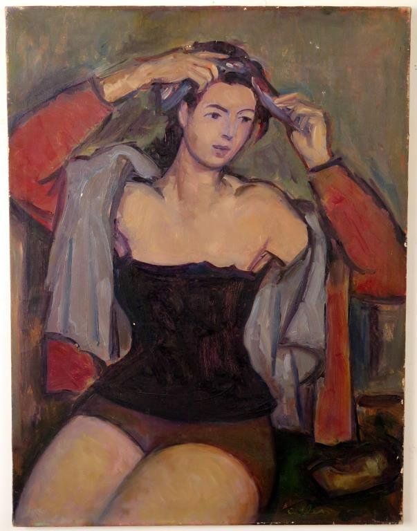 Michel Adlen (1898-1980) Oil (1 of 6)