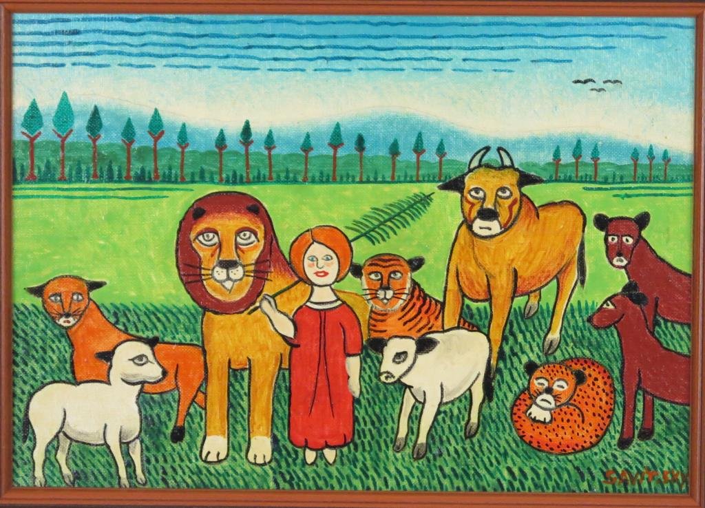 Jack Savitsky (American,1910-1991)- Oil (1 of 6)