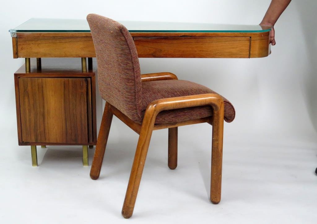 Attrib. Harvey Probber Angular Desk & Chair (1 of 5)
