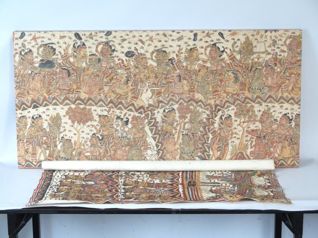 2 Indonesian? Textile Panels (1 of 4)